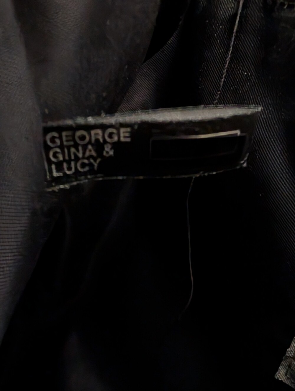 Vintage George Gina & Lucy GGL NewPort Moxie Multipocket Bag Black - Picture 11 of 12